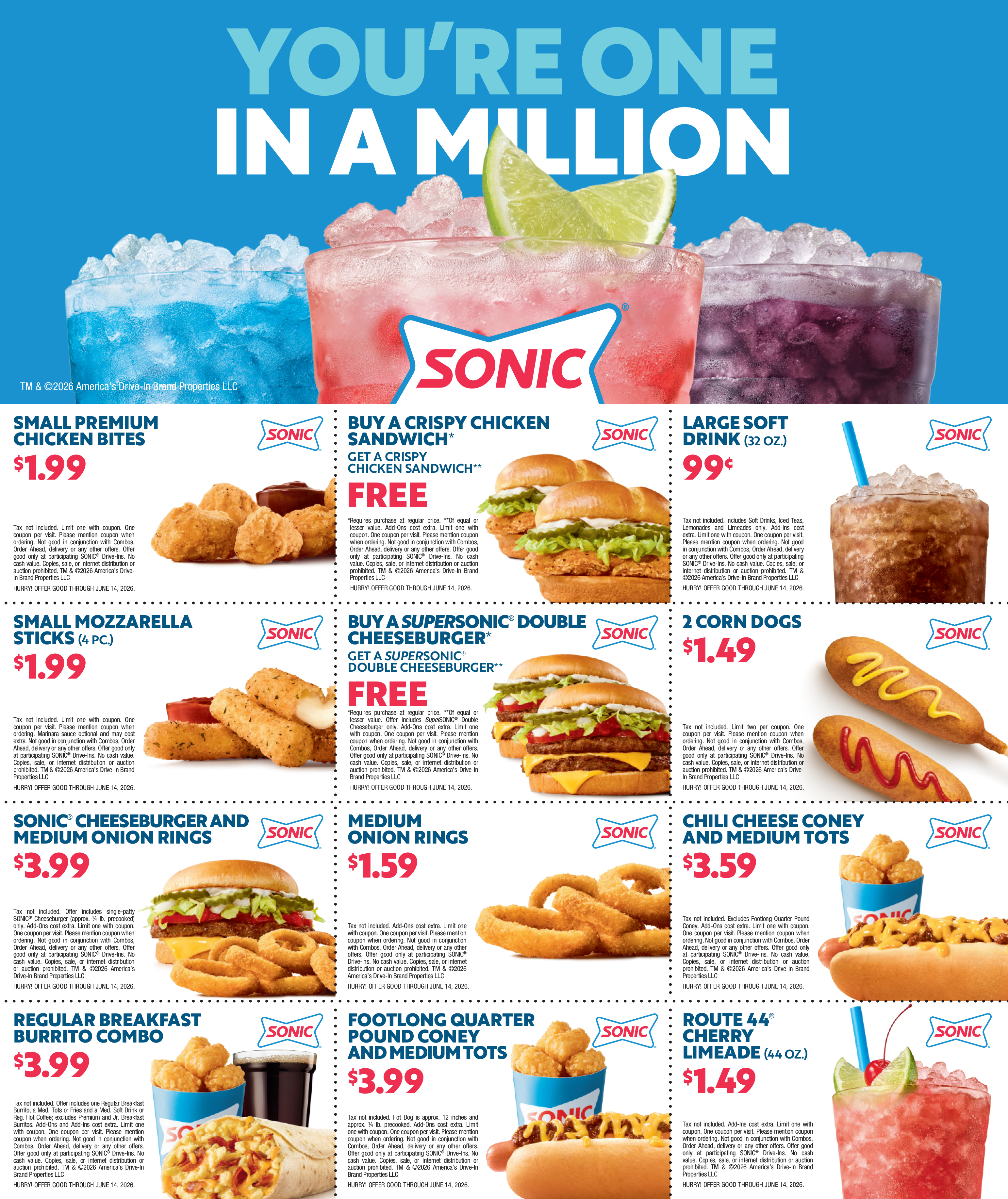 Sonic promotional creative sample