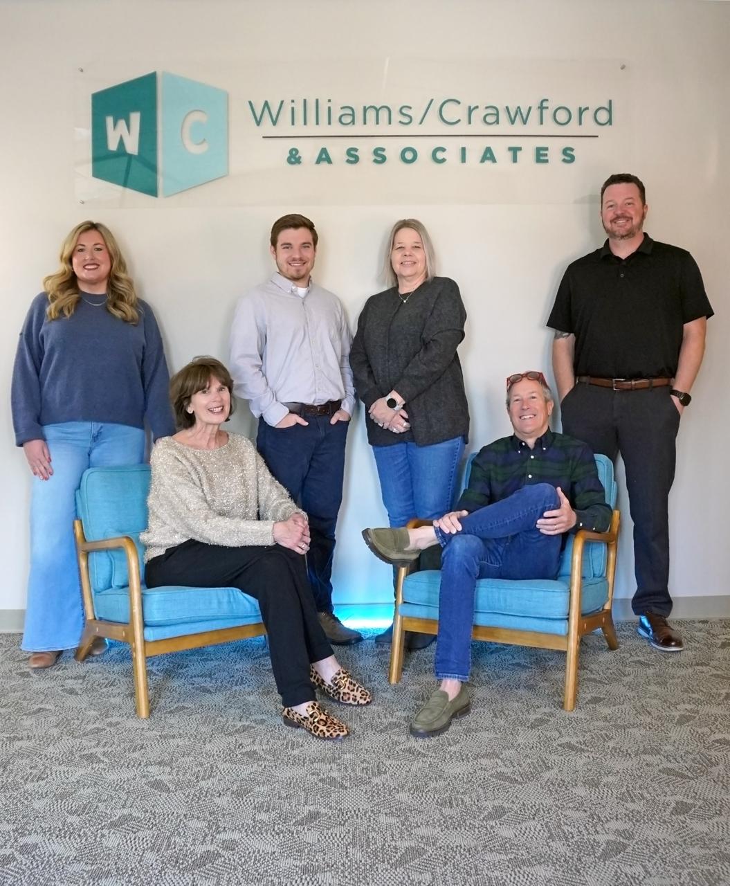 Williams/Crawford team candid